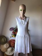 Jurk wit - mouwloos - Marion Förster - maat 38, Marion Förster, Wit, Ophalen of Verzenden, Zo goed als nieuw
