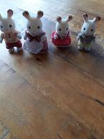 Sylvanian Rabbit Chocolat familie, Verzamelen, Ophalen of Verzenden, Zo goed als nieuw, Poppenhuis