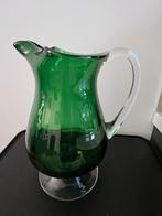 Murano vaas kan groot groen glass, Antiek en Kunst, Ophalen of Verzenden