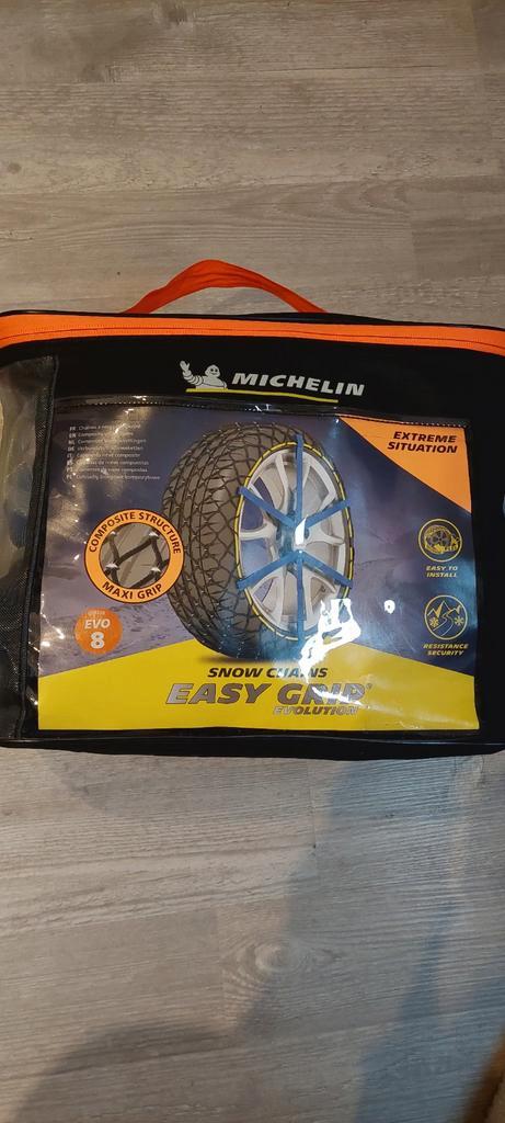 Michelin Easy Grip EVO 8 - Slechts 1x gebruikt!, Auto diversen, Sneeuwkettingen, Zo goed als nieuw, Ophalen of Verzenden