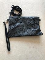 Mimic Copenhagen zwarte leren clutch, Ophalen of Verzenden, Zo goed als nieuw, Zwart, Avondtasje
