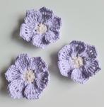 Gehaakte lila bloem, Ophalen of Verzenden, Nieuw, Haken, Overige typen