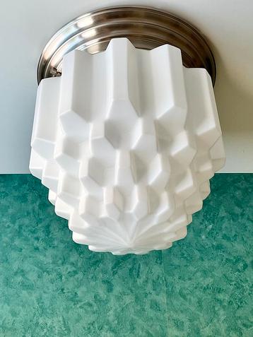 Art Deco Gispen Plafonnière Model Deco Coupe Large beschikbaar voor biedingen