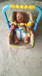 Leuke maxicose met babyborn, Ophalen of Verzenden, Gebruikt, Babypop