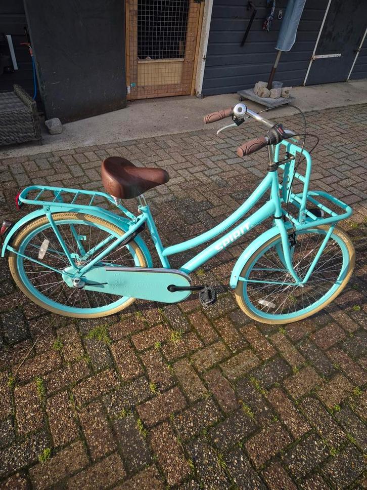Turquoise Transportfiets - Spirit  frame maat 43cm, Fietsen en Brommers, Fietsen | Dames | Damesfietsen, Gebruikt, Overige merken