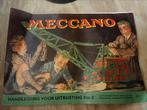 Mecano handleiding oud, Hobby en Vrije tijd, Ophalen of Verzenden, Zo goed als nieuw