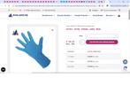 Nitril handschoenen extra strong lange mouw 1000 st maat S, Ophalen of Verzenden, Nieuw