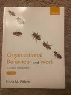 Organizational Behaviour and Work - 5th Edition, Ophalen of Verzenden, Gamma, Zo goed als nieuw, HBO