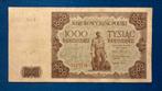 Polen bankbiljet 1.000 zlotych 1947, Ophalen of Verzenden, Polen, Los biljet