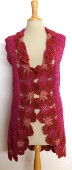 Heel leuk roze wol mix top/vest! M, Kleding | Dames, Verzenden, Zo goed als nieuw, Maat 38/40 (M), Roze