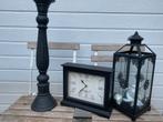 Lantaarn kandelaar klok decocatie, Ophalen of Verzenden, Zo goed als nieuw