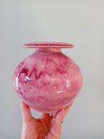 Vintage roze vaas, prachtig geglazuurd!, Huis en Inrichting, Woonaccessoires | Vazen, Overige kleuren, Aardewerk of Porselein