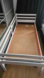 Leuk bed 200 bij 90, Ophalen, 90 cm, Eenpersoons, Wit