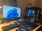 Gaming setup (pc, beeldscherm, toetsenbord en muis), Ophalen, Gebruikt, Gaming