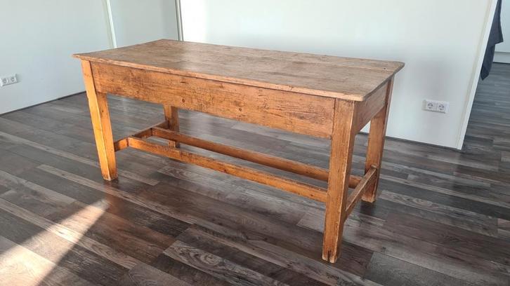 Werkbank, Huis en Inrichting, Tafels | Sidetables, Gebruikt, 25 tot 50 cm, Rechthoekig, Ophalen