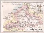 Gelderland" Provincie.Kaartje uitg. Groenendraak.Middelburg, Antiek en Kunst, Ophalen of Verzenden
