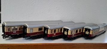 Marklin 4090/4085/4087/4088 ; 5x DB TEE rijtuigen beschikbaar voor biedingen