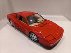 Ferrari Testarossa Bburago 1:18 modelauto 131, Hobby en Vrije tijd, Modelauto's | 1:18, Ophalen of Verzenden, Zo goed als nieuw