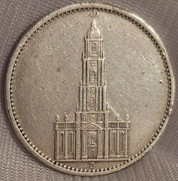  Duitsland 5 Reichsmark 1934D Zilver beschikbaar voor biedingen