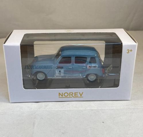 Norev Renault 4 Historic Racing #4 - 1:64, Hobby en Vrije tijd, Modelauto's | Overige schalen, Nieuw, Auto, Verzenden