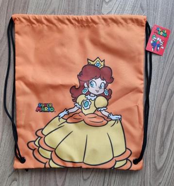 Oranje gymtas van Super Mario met opdruk Daisy NIEUW beschikbaar voor biedingen