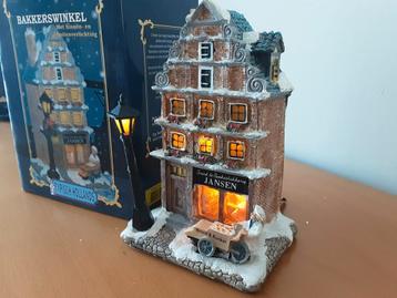 Kersthuisje Typisch Hollands, bakkerij Jansen, kerst beschikbaar voor biedingen