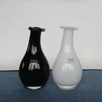 Vaas Fidrio Pisa Flower Black & White, Antiek en Kunst, Ophalen of Verzenden