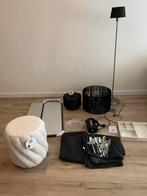 partij lampen spiegels poef gordijnen bestek etc, Huis en Inrichting, Ophalen, Nieuw