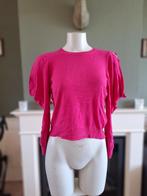 Sandro Ferrone hard roze trui met open schouders L gratis v, Kleding | Dames, Verzenden, Zo goed als nieuw, Roze, Maat 42/44 (L)