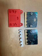 Micro:bit v2+v1 met kittenbot beschermer, Hobby en Vrije tijd, Elektronica-componenten, Ophalen of Verzenden, Zo goed als nieuw