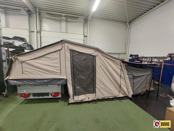 Campooz Lazy Jack Trekking + dichte zijwand, Caravans en Kamperen, Vouwwagens, Campooz