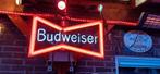 Budweiser neon, Verzamelen, Ophalen of Verzenden, Gebruikt, Lichtbak of (neon) lamp