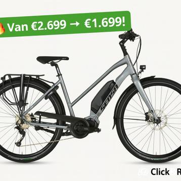 Partijvoordeel van €1000,00 Luxe Sensa e-bike V9 Shimano beschikbaar voor biedingen