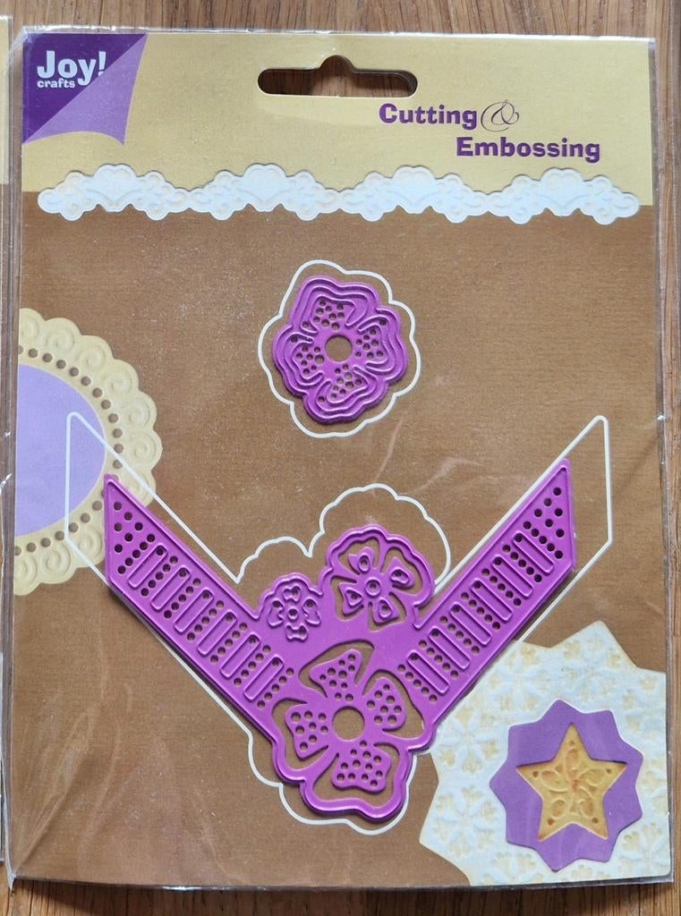 Cutting & Embossing Bloemhoek
6002/0041, Hobby en Vrije tijd, Kaarten | Zelf maken, Nieuw, Pons of Mal, Overige thema's, Ophalen of Verzenden