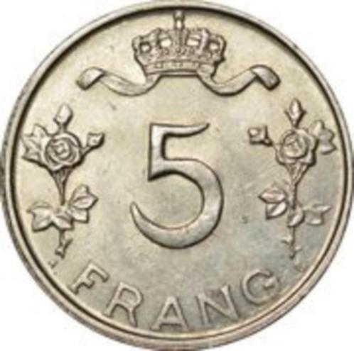 5 Frank - Charlotte (Luxemburg) 1949, Postzegels en Munten, Munten | Europa | Niet-Euromunten, Losse munt, Overige landen, Verzenden