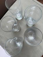 Set van 5 Glazen, Ophalen, Glas of Glazen, Gebruikt, Glas