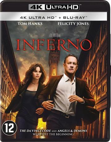  	 Inferno 4K Blu Ray - Tom Hanks, Sealed Ned. Ondert. beschikbaar voor biedingen