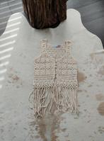 Gehaakt gilet/vestje, maat m/l, Kleding | Dames, Ophalen of Verzenden, Zo goed als nieuw, Beige, Zonder mouw