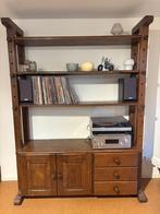 Mooie eikenhoute kaaskast, Ophalen, Zo goed als nieuw, Eikenhout