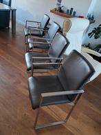 Design Meubel Opruiming Stoelen/Fauteuil Design Salontafel, Huis en Inrichting, Stoelen, Ophalen, Nieuw, Zwart, Leer