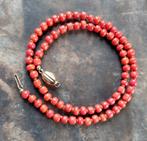 bloedkoraal kettingen en armbanden, Sieraden, Tassen en Uiterlijk, Antieke sieraden, Verzenden, Zilver, Ketting