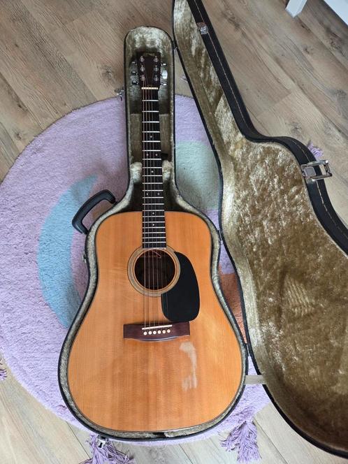 S Yairi model 750 (Japan,1976), Muziek en Instrumenten, Snaarinstrumenten | Gitaren | Akoestisch, Gebruikt, Western- of Steelstringgitaar