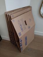 6 verhuisdozen, Doe-het-zelf en Verbouw, Kratten en Dozen, Ophalen, Gebruikt, Doos, Minder dan 35 cm