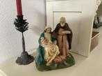Beeld Maria, Jozef en kindje Jezus met kribje, Diversen, Kerst, Ophalen of Verzenden