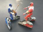 2 vintage POWER RANGERS BANDAI "98/2000 ACTIE figuren, Ophalen of Verzenden, Gebruikt