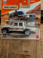 Matchbox Toyota Landcruiser 78 2017 nieuw, Ophalen of Verzenden, Nieuw, Auto