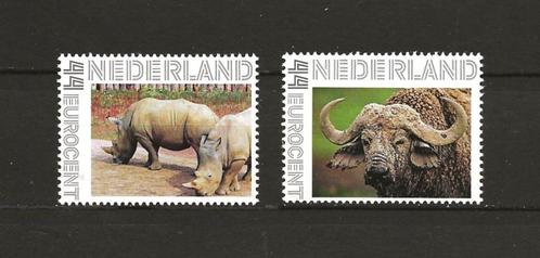 2 Persoonlijke zegel wilde dieren postfris X602, Postzegels en Munten, Postzegels | Nederland, Postfris, Na 1940, Verzenden