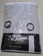 Le Noir & Blanc kant en klaar gordijn (nieuw), Huis en Inrichting, 200 cm of meer, Ophalen of Verzenden, Zo goed als nieuw, 200 cm of meer
