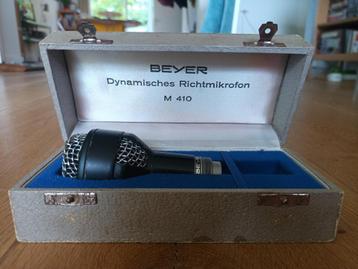 Beyer M 410 (60's dynamische microfoon) beschikbaar voor biedingen
