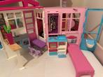 Overcomplete set van Barbie incl barbiehuis, Kinderen en Baby's, Speelgoed | Poppenhuizen, Ophalen, Zo goed als nieuw, Toebehoren